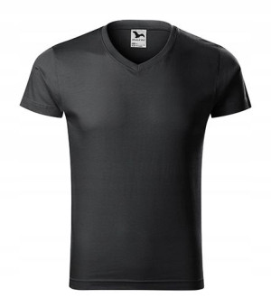 Koszulka Adler Slim Fit V-neck 146 EBOY GRAY XL