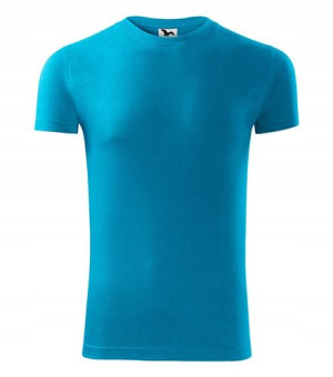 Koszulka męska Slim-fit Viper 143 TURKUS XXL
