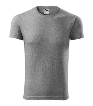 Koszulka męska Slim-fit Viper 143 CIEMNOSZARY XL