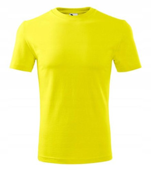 Koszulka Classic New 132 CYTRYNOWA r XXL
