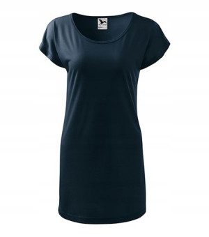 Długa Bluzka Malfini Love 123 GRANATOWA r XL