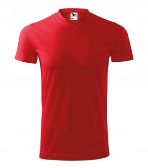 Koszulka V-neck Malfini 111 CZERWONA roz L