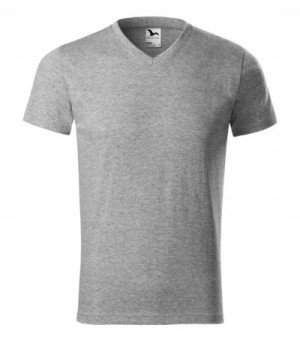 Koszulka V-neck Malfini 111 SZARY roz XXL