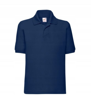 Dziecięca Koszulka Polo 65/35 Fruit GRANAT 128cm