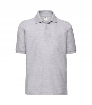 Dziecięca Koszulka Polo 65/35 Fruit SZARA 116cm