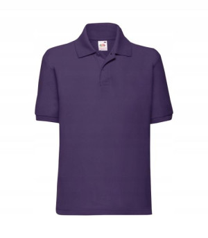Dziecięca Koszulka Polo 65/35 Fruit FIOLETOWA 116
