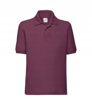 Dziecięca Koszulka Polo 65/35 Fruit BURGUND 140cm