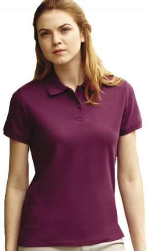 Koszulka Polo 65/35 Fruit BURGUND roz M