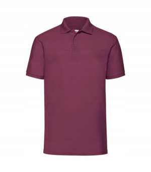 Koszulka Polo 65/35 Fruit BURGUND roz XL