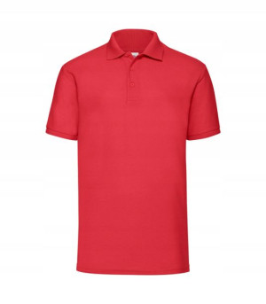 Koszulka Polo 65/35 Fruit CZERWONA roz XXL