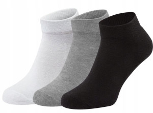 Skarpety stópki niski stan 3-pak L 43-46