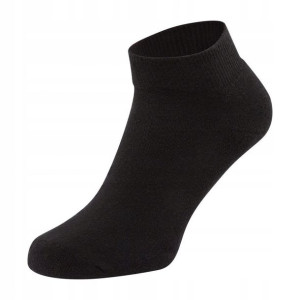 Skarpety stópki niski stan 3-pak CZARNE M 39-42