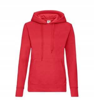 Bluza z kapturem Fruit CZERWONA roz M