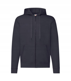 Bluza rozpinana z kapturem Classic GRANATOWA r L