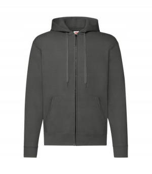 Bluza rozpinana z kapturem Classic GRAFITOWA r XXL
