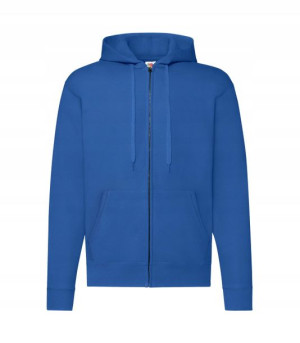 Bluza rozpinana z kapturem Classic NIEBIESKA r S
