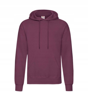 Bluza Classic z kapturem Fruit BURGUNDOWA r M