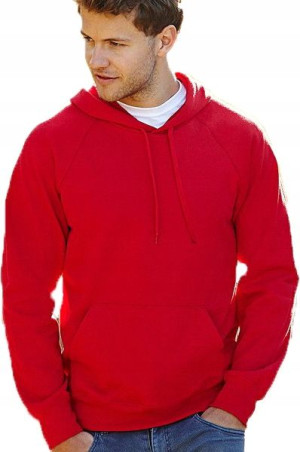 Bluza Classic z kapturem Fruit CZERWONA r XXL