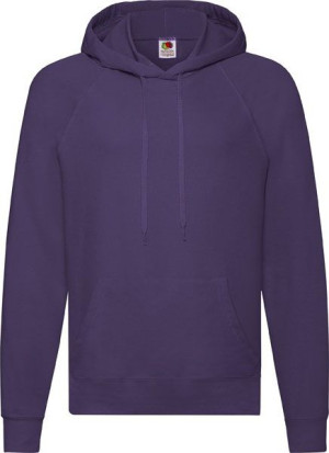 Lekka Bluza z kapturem Fruit FIOLETOWA r S