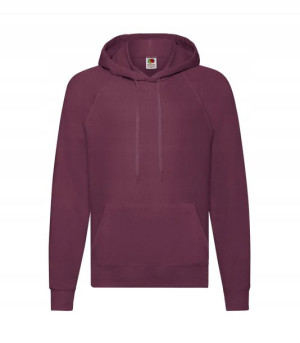 Lekka Bluza z kapturem Fruit BURGUND r S