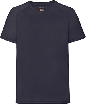 T-shirt Performance Fruit GRANATOWA 128cm