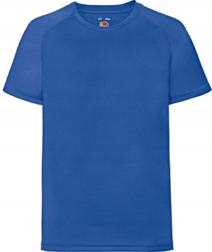 T-shirt Performance Fruit NIEBIESKA 128cm