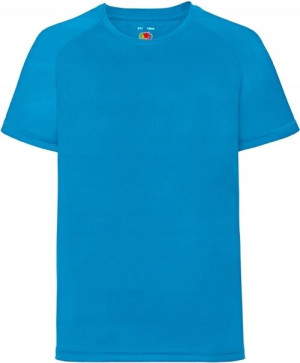 T-shirt Performance Fruit TURKUSOWA 116cm