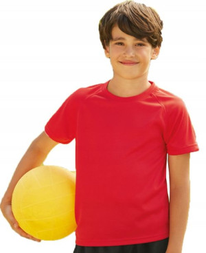 T-shirt Performance Fruit CZERWONA 152cm
