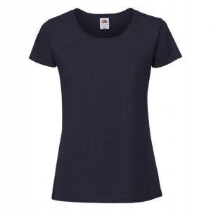 T-shirt Fruit Ringspun CIEMNY GRANAT roz S