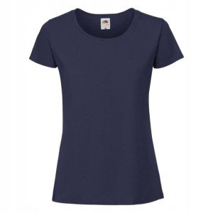 T-shirt Fruit Ringspun GRANATOWY roz XS