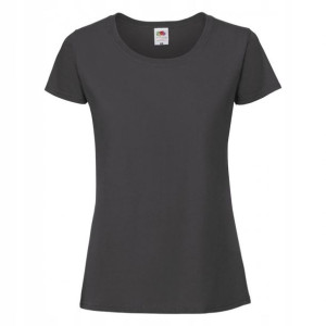T-shirt Fruit Ringspun GRAFITOWY roz S
