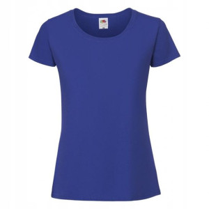 T-shirt Fruit Ringspun NIEBIESKA roz XL