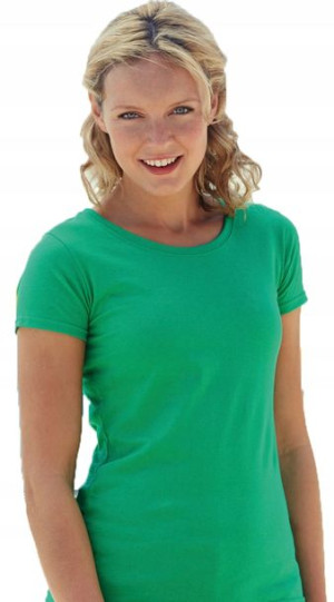 T-shirt Fruit Ringspun ZIELONY roz XXL