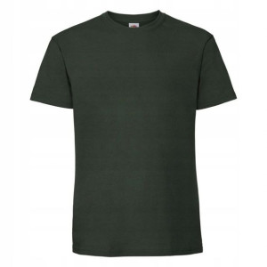 T-shirt Fruit Ringspun BUTELKOWA ZIELEŃ roz XL