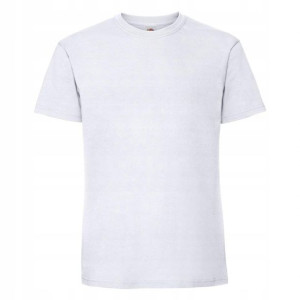 T-shirt Fruit Ringspun BIAŁY roz XL