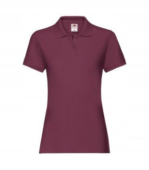 Koszulka Polo Premium Fruit BURGUNDOWA XXL