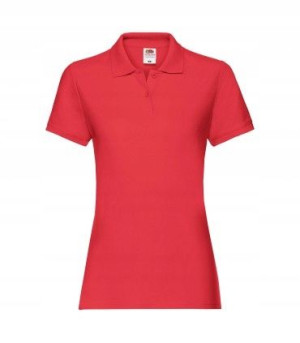 Koszulka Polo Premium Fruit CZERWONA S