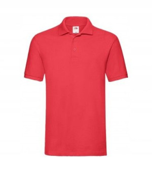 Koszulka Polo Premium Fruit CZERWONA 3XL