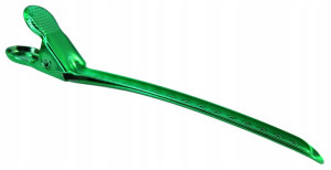 Klipsy klamry spinki na wałki do włosów Green 1SZT