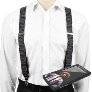 Szelki do spodni męskie eleganckie mocne pudełko SZ4