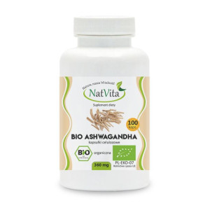 Ashwagandha BIO 360mg/100kaps NatVita