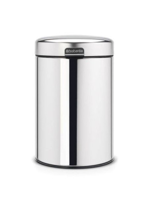 Kosz ścienny 3L Newicon stal poler 115547