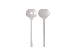 Zestaw łyżek do sałaty Bloom Pebble white 105959031400