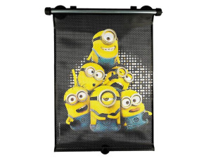 Roleta samochodowa 41x45 cm, Minionki, 1 szt.
