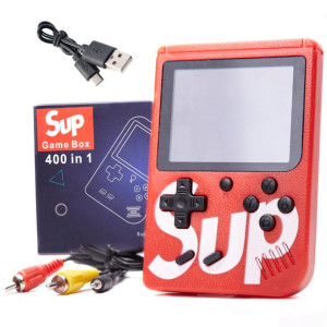 Konsola Przenośna Game Boy 400 Gier Czerwona
