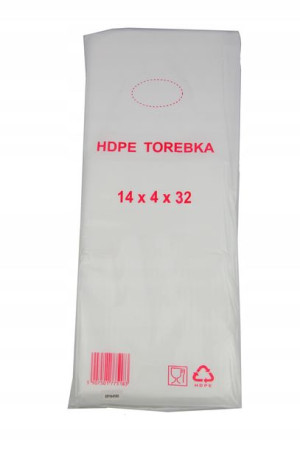 Torebki Woreczki Foliowe 14/4x32 (22x32) A'800