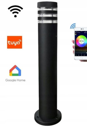 Lampa ogrodowa 60cm okrą SMART WiFi RGB + CCT Tuya