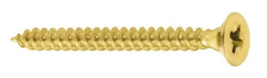 Wkręty hartowane do drewna z łbem stożkowym 4,0 x 25mm Blister 35szt.