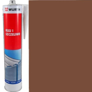 Klej i Szczeliwo 300 ml Ciemnobrązowy Strukturalny K+D