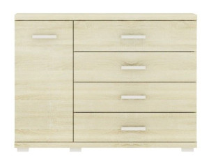 Komoda G7 120 cm z półkami szuflady